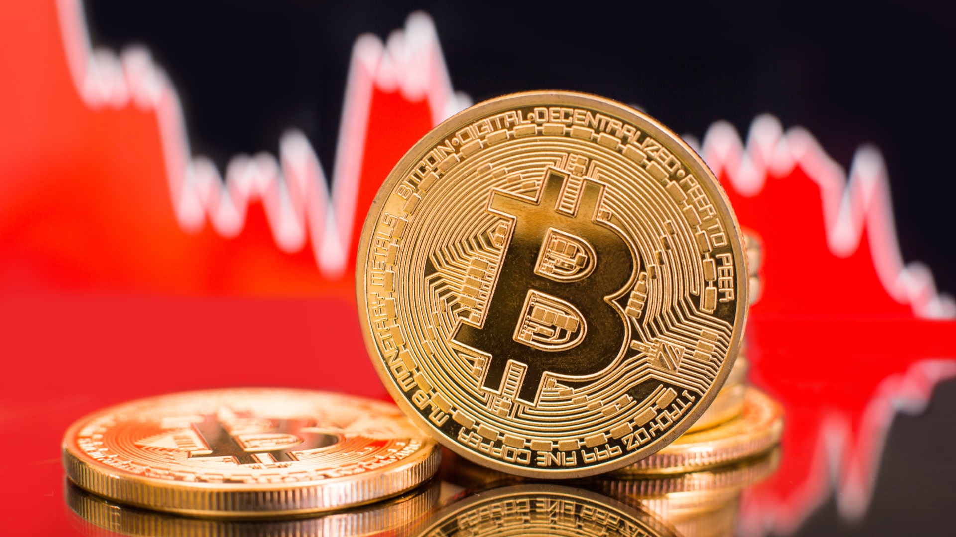 Queda de preço de baixa do Bitcoin