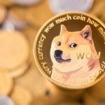 Símbolo da moeda Dogecoin