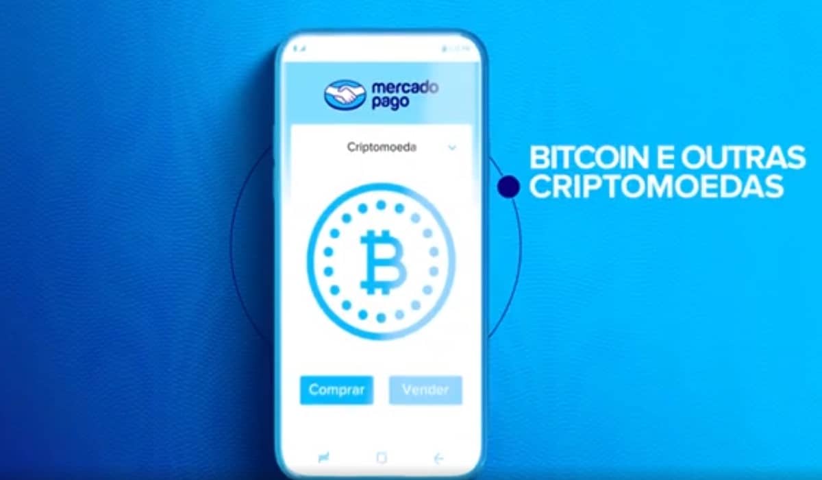 Aplicativo do Mercado Pago para compra e venda de criptomoedas