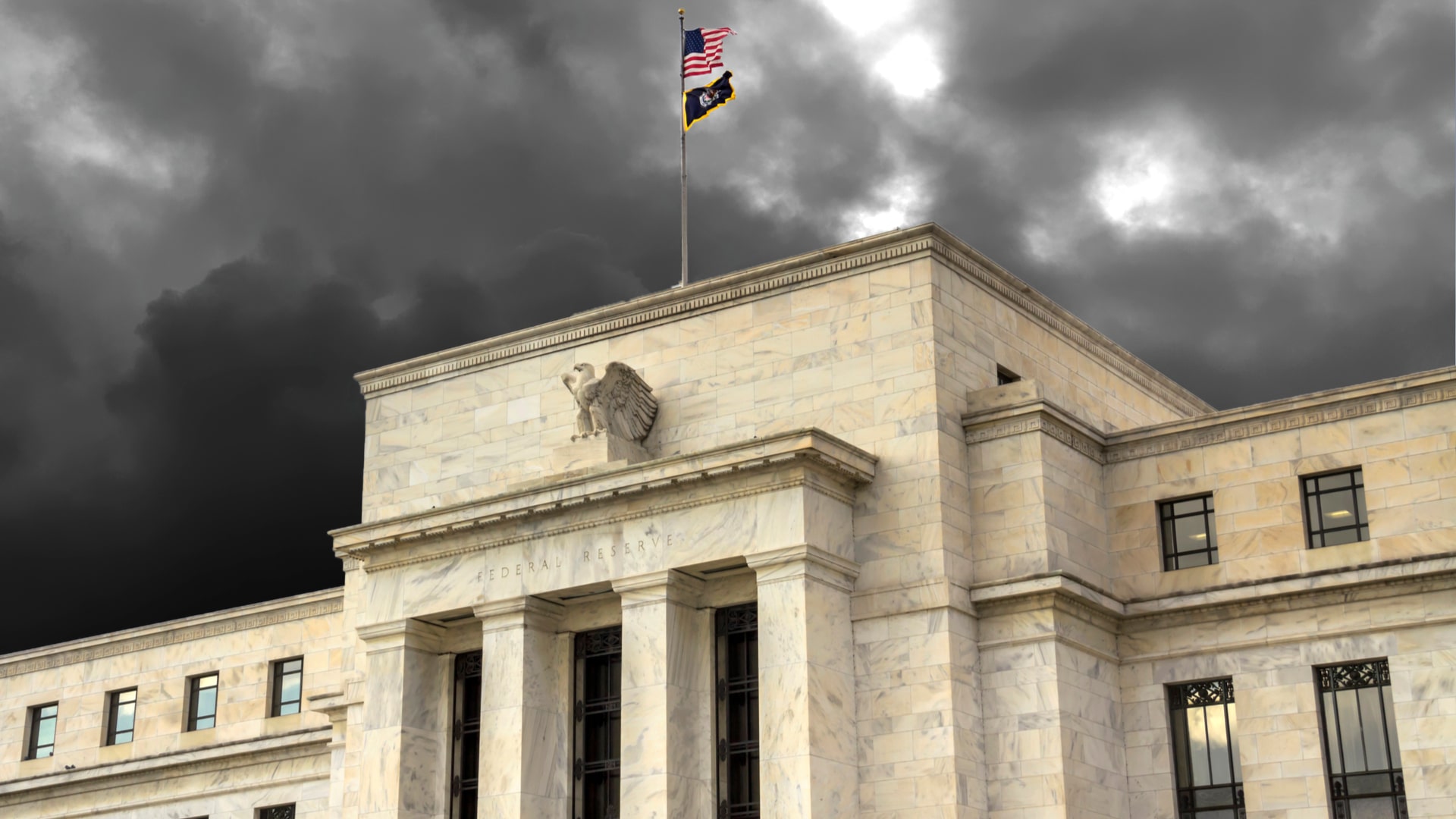 Prédio do Fed (Federal Reserve) em Washington, EUA.