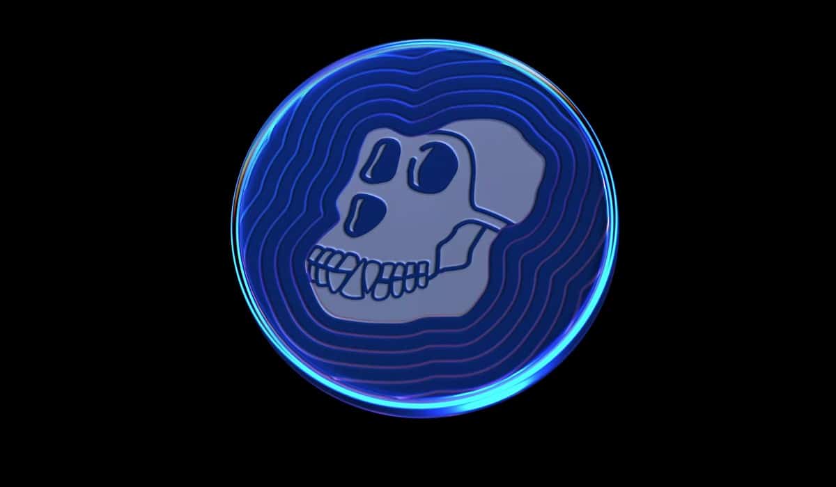 Símbolo da criptomoeda ApeCoin