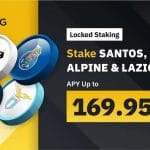 Binance lança staking do token do Santos
