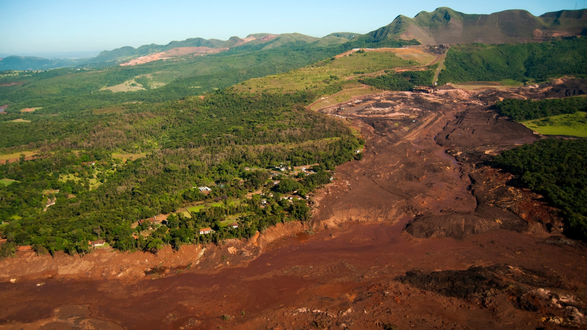 Tragédia ambiental de Brumadinho em Minas Gerais