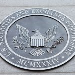 Emblema da SEC (Securities Exchange Commission), a Comissão de Valores Mobiliários dos EUA.