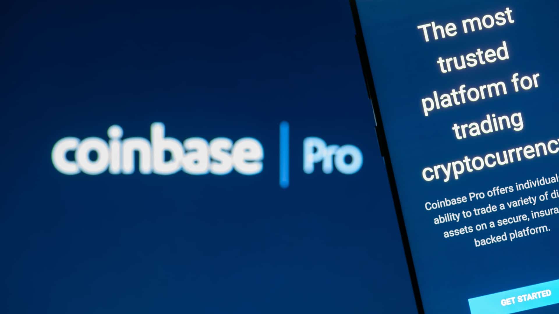 Plataforma da Coinbase Pro