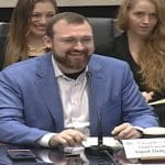 Charles Hoskinson, fundador da Cardano (ADA), em testemunho ao Congresso dos EUA.