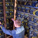 Mineradora de Bitcoin.