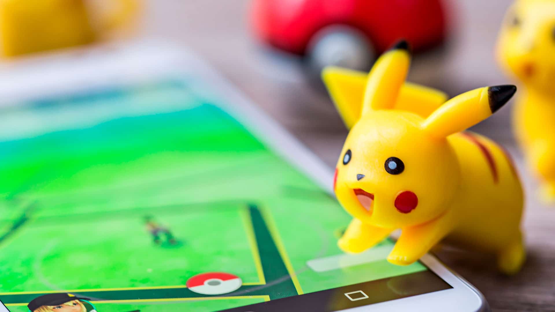 Pikachu surpreso, personagem do Pokémon.