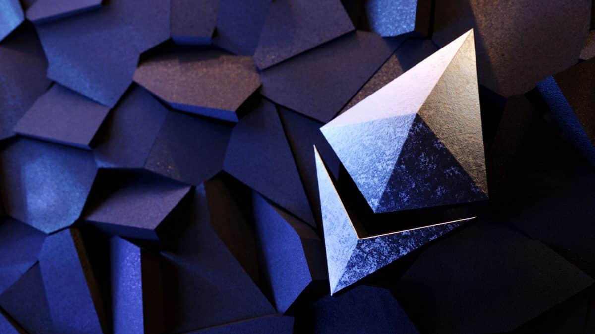 Logotipo do Ethereum (ETH).