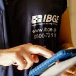 Recenseador do IBGE no Brasil
