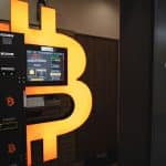 Caixa eletrônico de Bitcoin na Polônia.