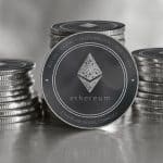Moedas de Ethereum.