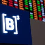 B3 e gráficos de negociações e investimentos