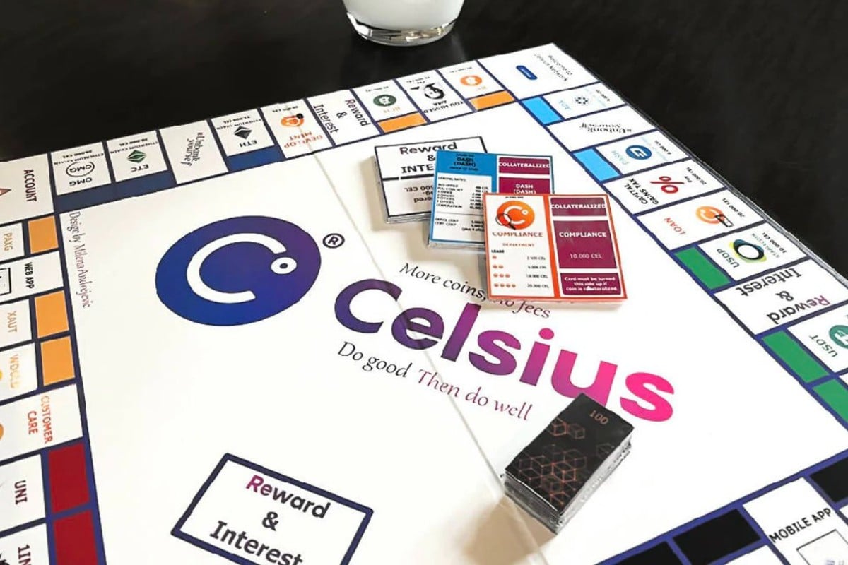 Jogo da empresa Celsius, que travou saques de investidores