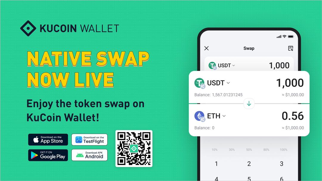 Kucoin Wallet Native Swap