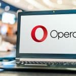 Navegador Opera em computador