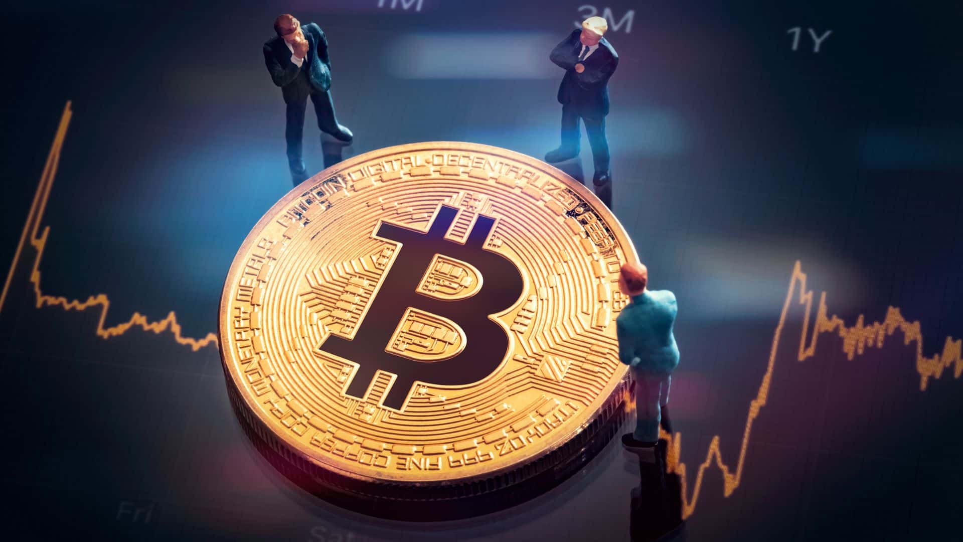 Analistas observando Bitcoin.