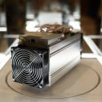ASIC de mineração de Bitcoin.