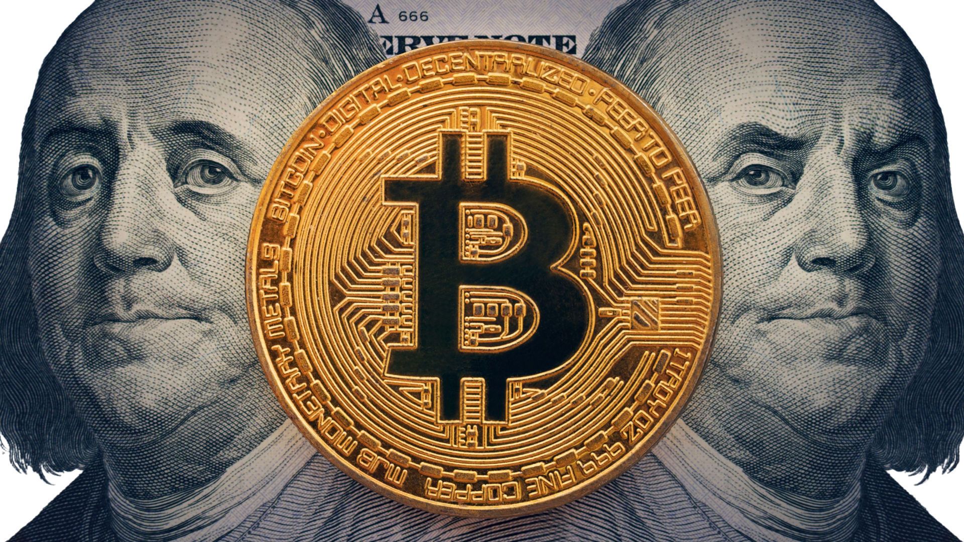 Bitcoin em queda após dados da inflação americana.