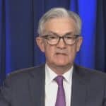 Jerome Powell, presidente do Fed, em conferência sobre moedas digitais.