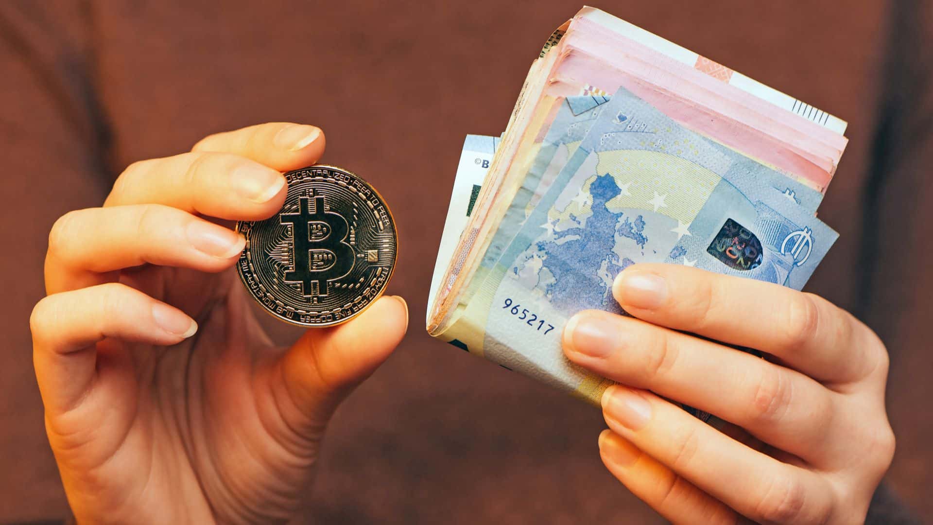 Negociante P2P de Bitcoin.