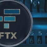 Símbolo da corretora FTX de Bitcoin criptomoedas