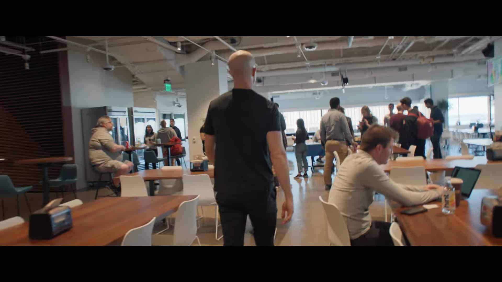 COIN, filme sobre a história da Coinbase. Fonte: YouTube/Reprodução.
