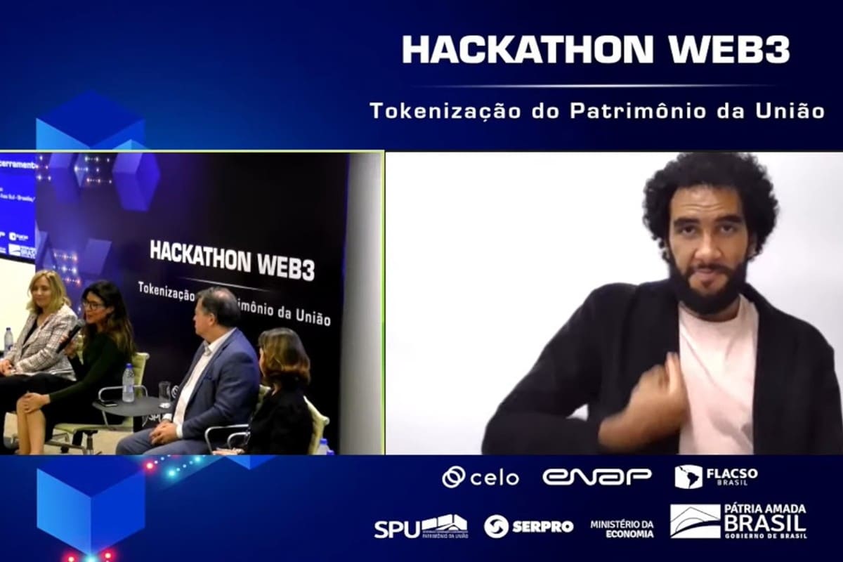 Cerimônia de encerramento do Hackathon Web3 do Patrimônio da União