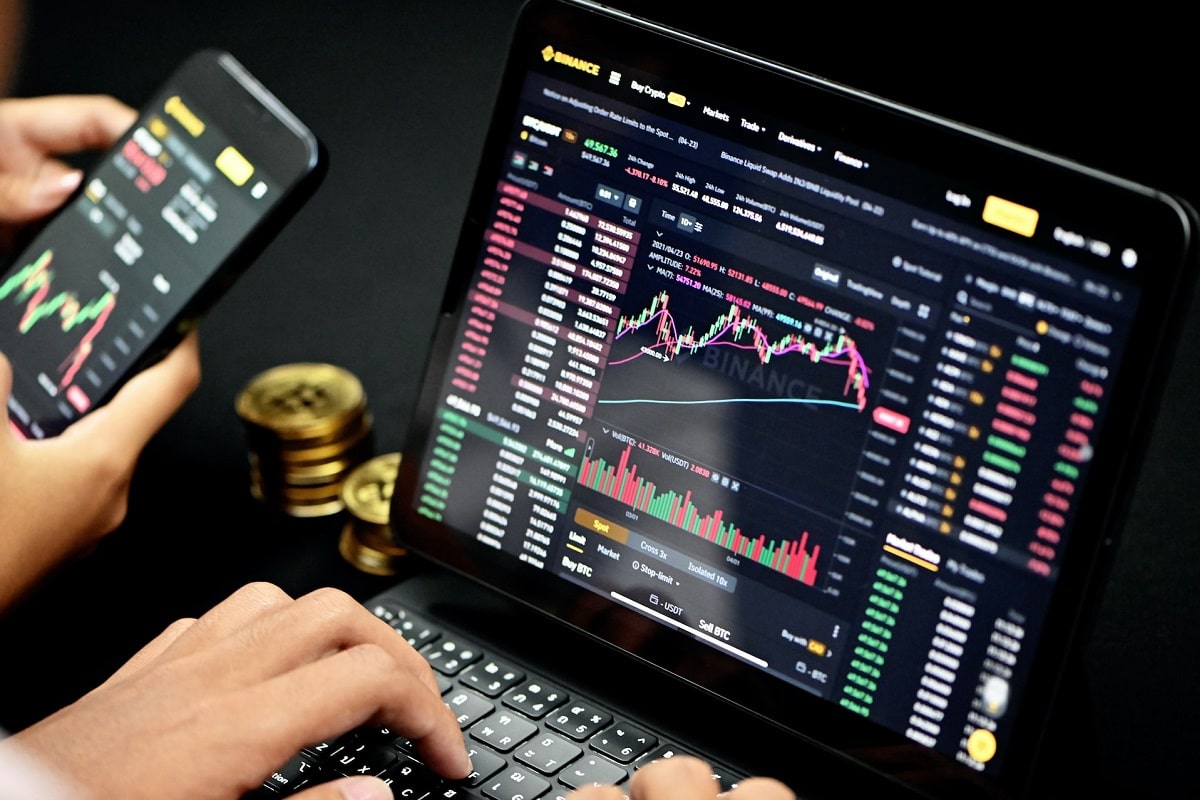 Traders de criptomoedas na Binance