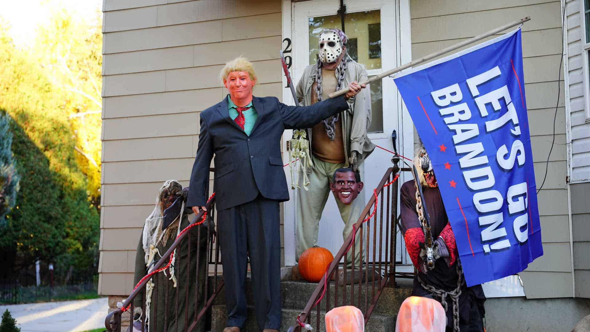 Let's Go Brandon, frase ganhou significado subliminar na política americana.