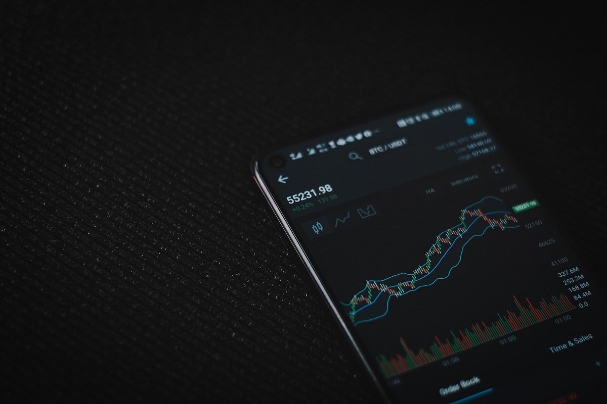 Aplicativo de negociação de criptomoedas