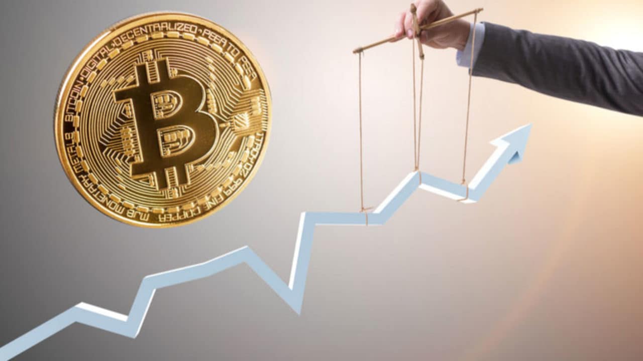 bitcoin manipulação
