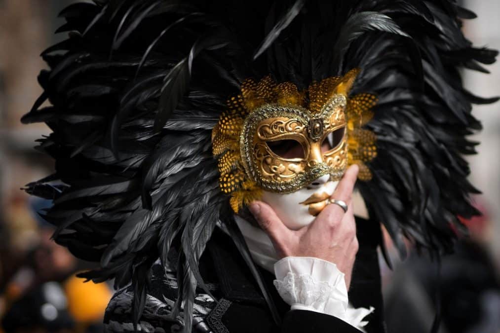 Folião no carnaval