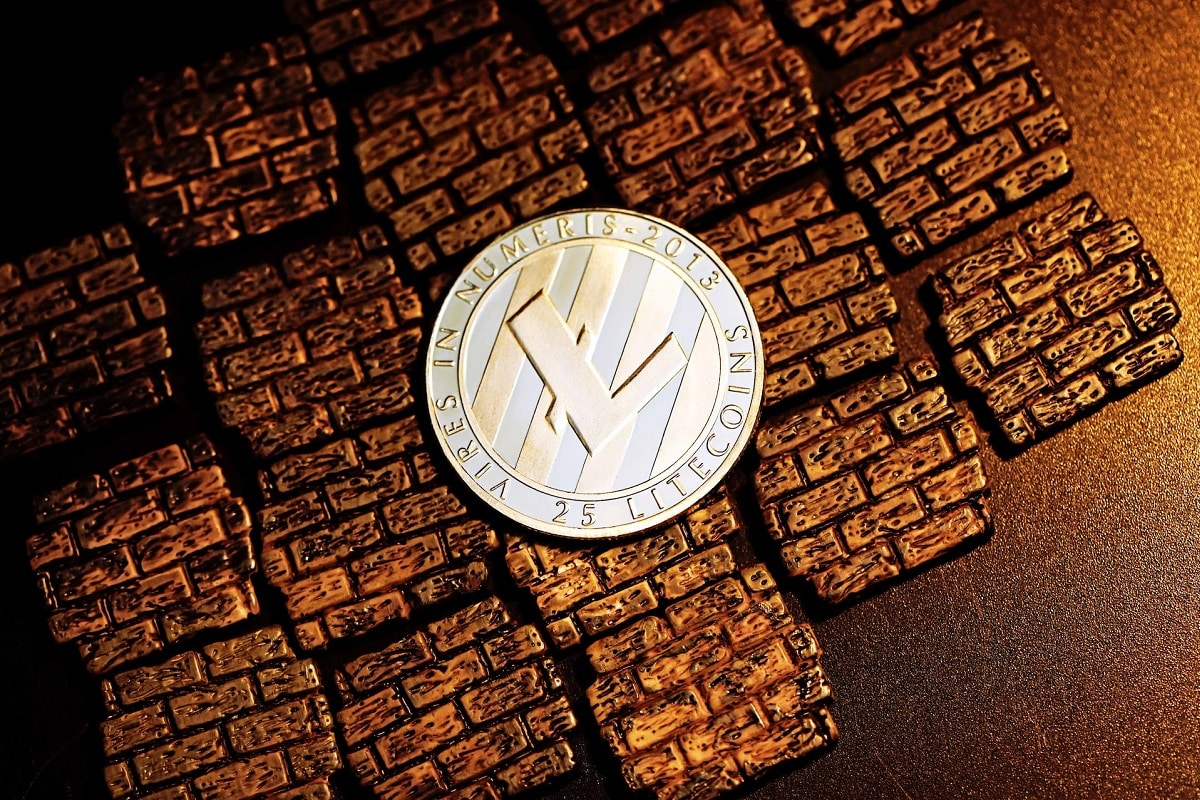 Litecoin sobre tijolos