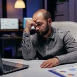 trader triste