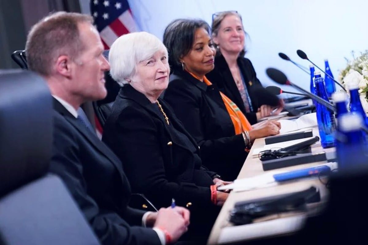 Destaque para Secretária Janet Yellen, do Tesouro dos EUA