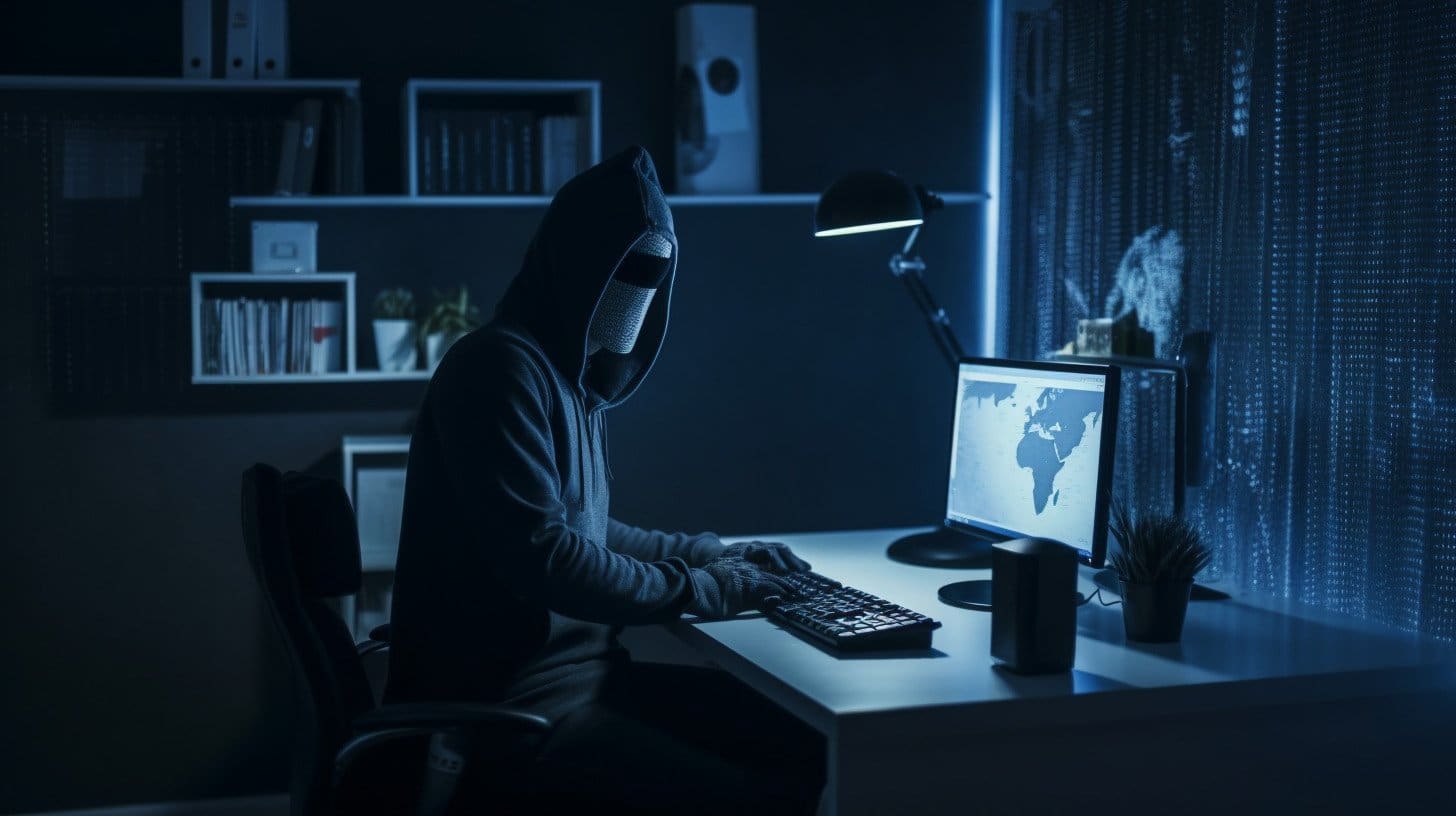Hacker. Midjourney.