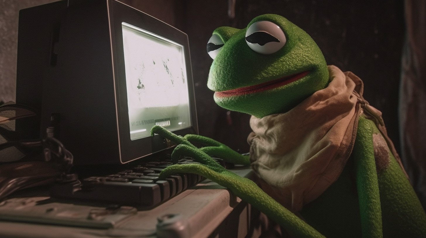 Pepe. Midjourney.