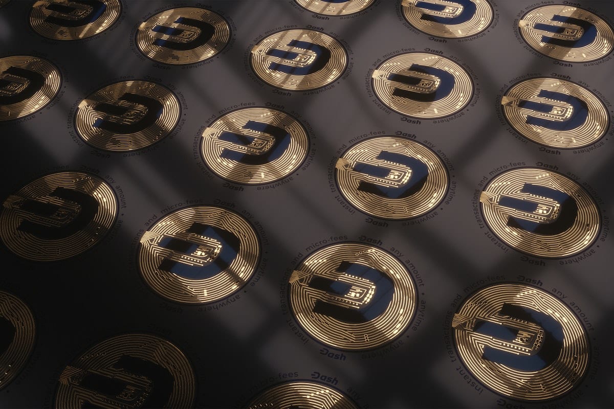 Símbolo da criptomoeda Dash