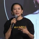 Yi He, co-fundadora da Binance. Fonte: Reprodução.