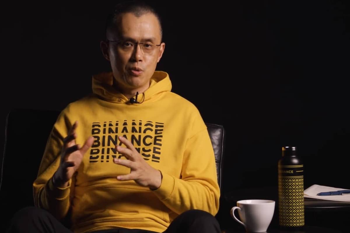 CEO da Binance em explicação durante AMA
