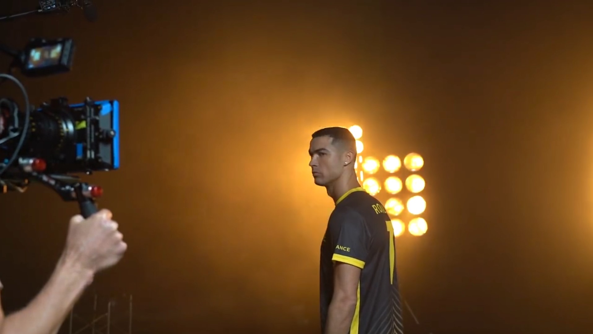 Cristiano Ronaldo e Binance. Twitter/Reprodução.