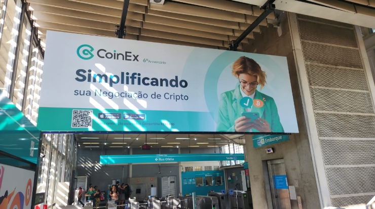 CoinEx aniversário SP