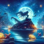 Bitcoin sereia (Imagem gerada por AI)