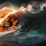 Onda Bitcoin (MidJourney)