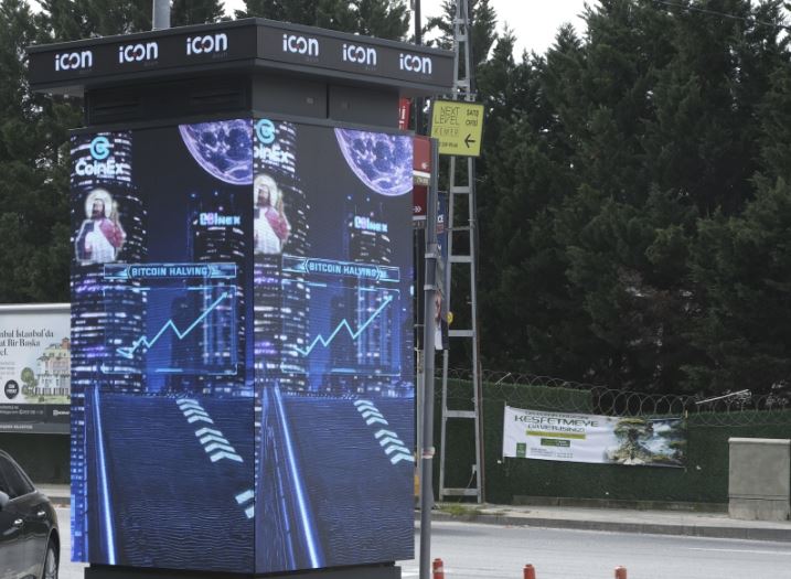 Painel Halving Coinex
