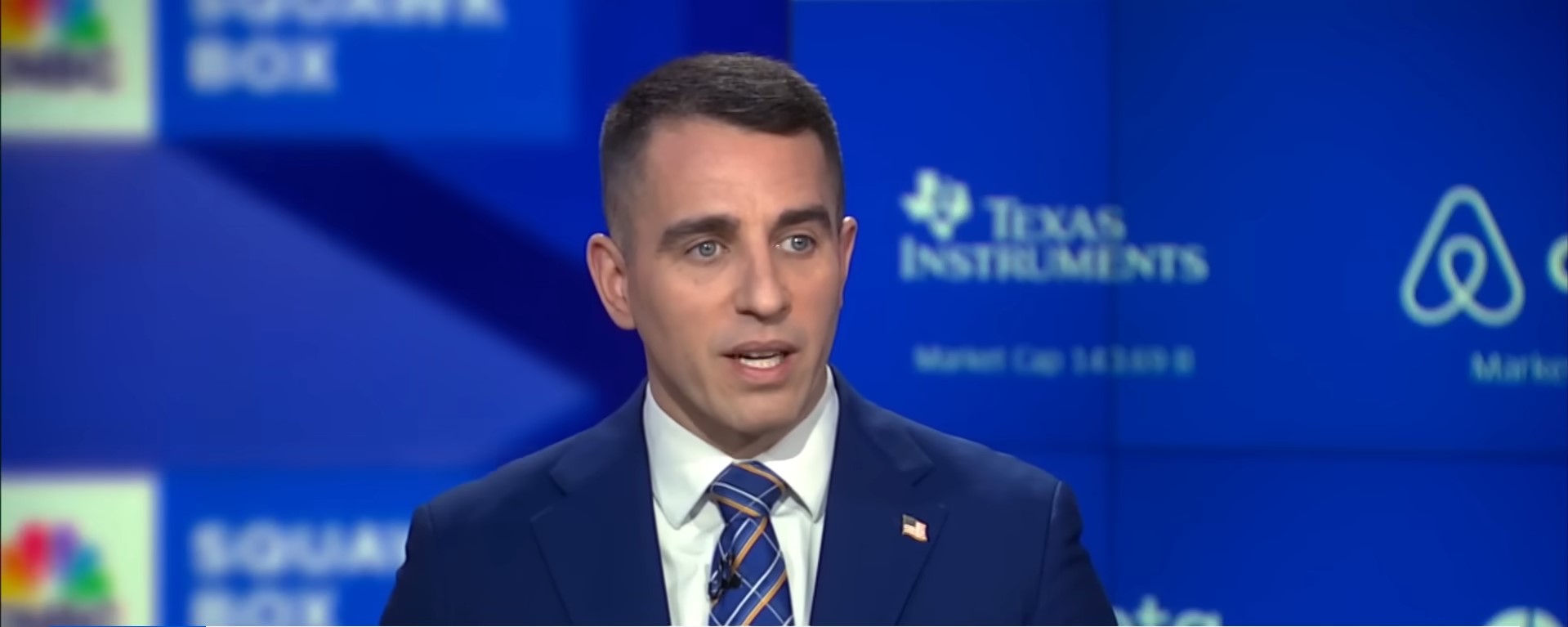Anthony Pompliano. Fonte: CNBC/Reprodução.
