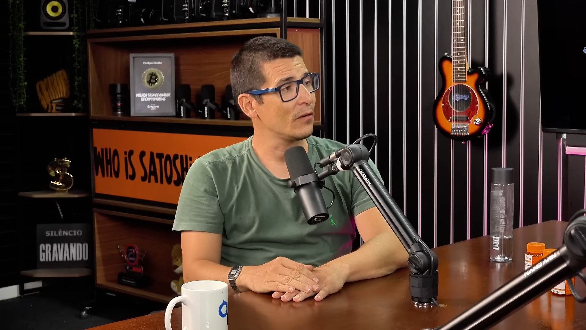 Renato Amoedo, mais conhecido como Renato Trezoitão, autor do livro Bitcoin Red Pill. Fonte: YouTube/Reprodução.