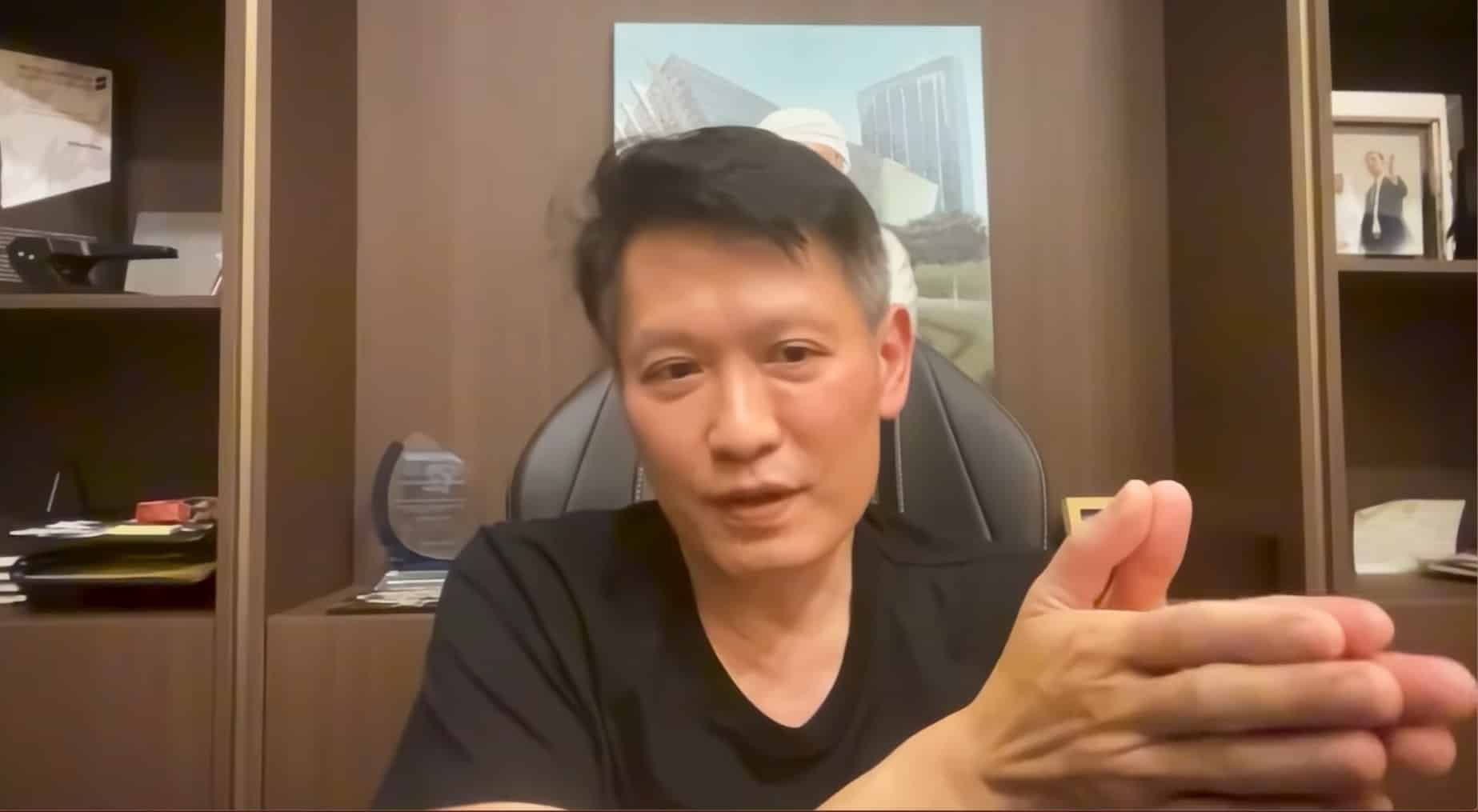 Richard Teng, CEO da Binance. Fonte: Bankless/YouTube.