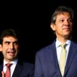 Economista do Banco Central do Brasil, Gabriel Galípolo, e o ministro da Fazenda, Fernando Haddad criptomoedas
